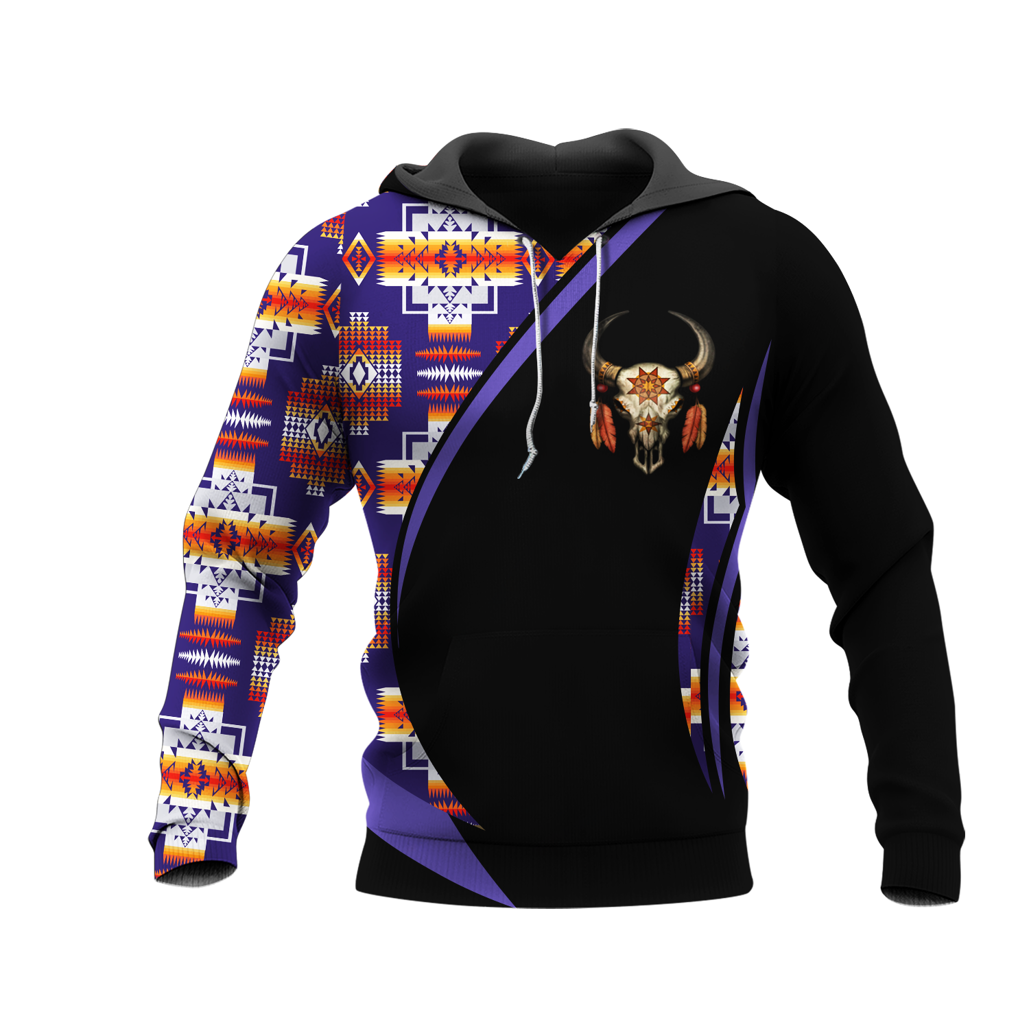 HD0011870  Pattern Native Pride 3D Hoodie