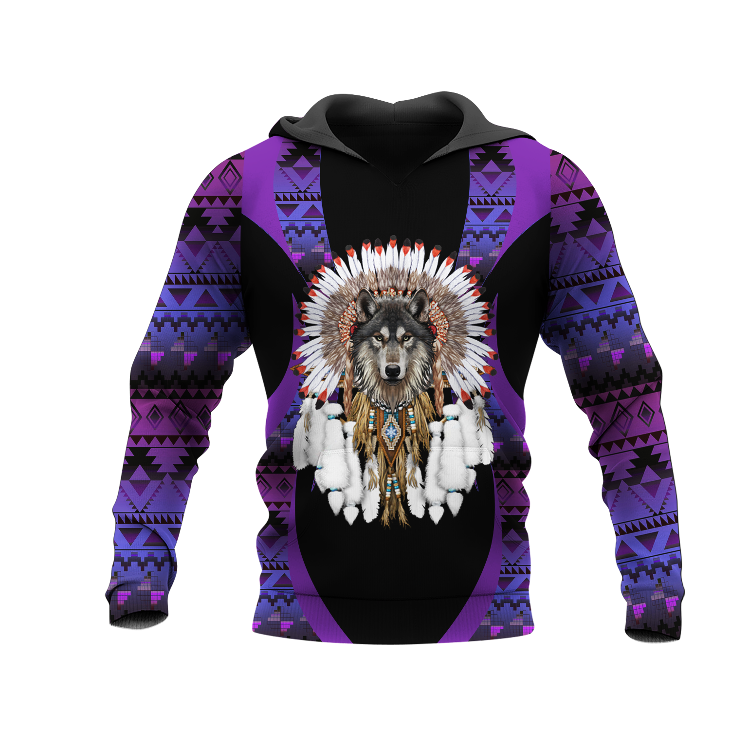 HD0012184 Pattern Native Pride 3D Hoodie