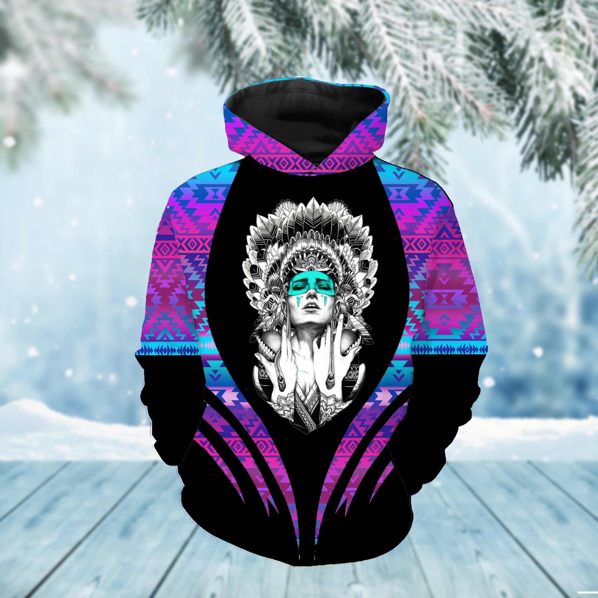 HD0011752 Pattern Native Pride 3D Hoodie