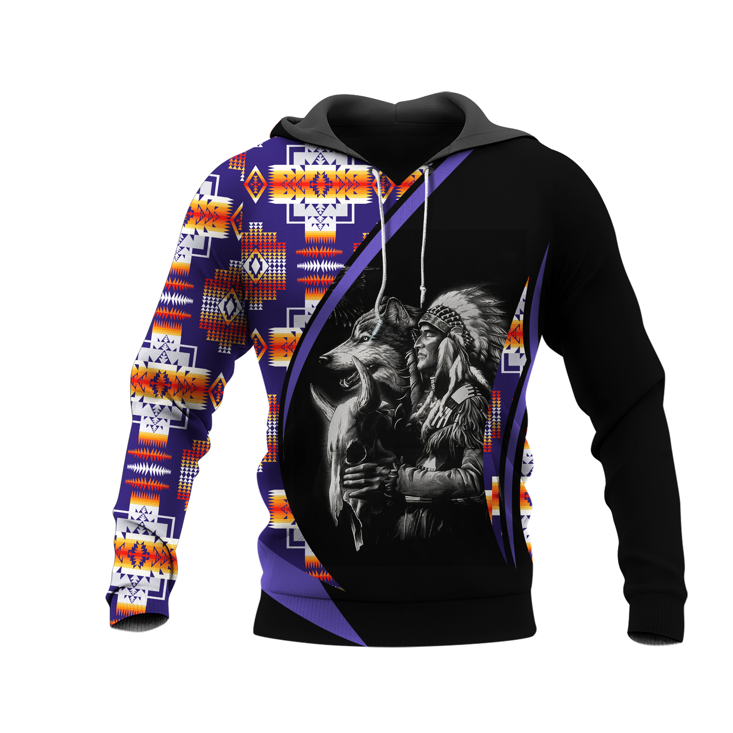 HD0011871  Pattern Native Pride 3D Hoodie
