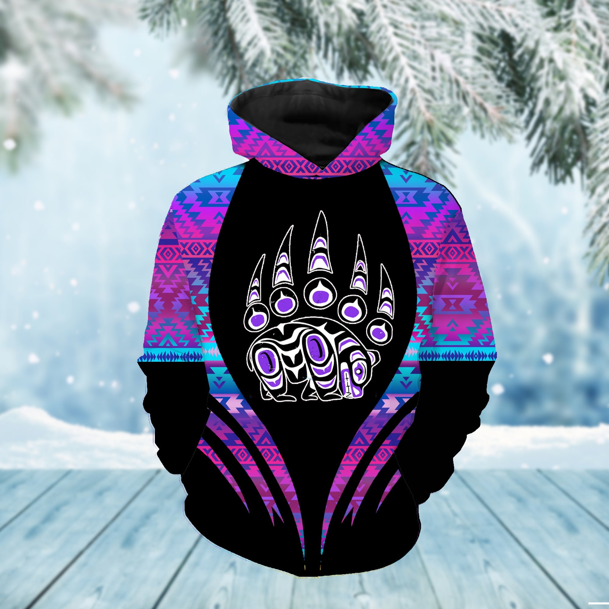 HD0011753 Pattern Native Pride 3D Hoodie
