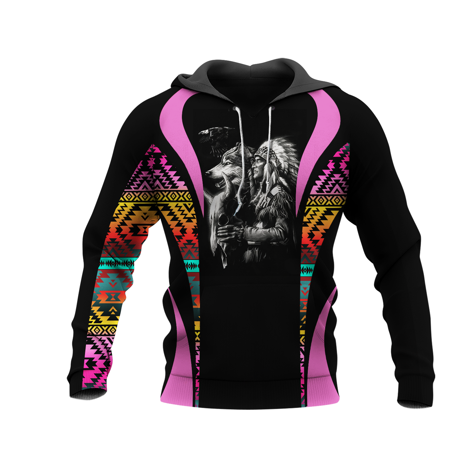 HD0011573 Pattern Native Pride 3D Hoodie