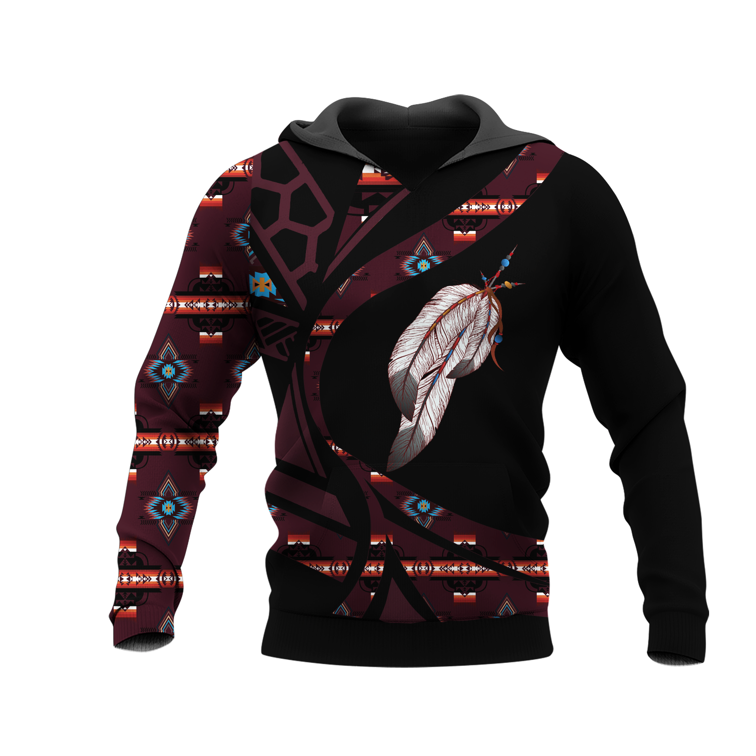 HD0012420 Pattern Native Pride 3D Hoodie