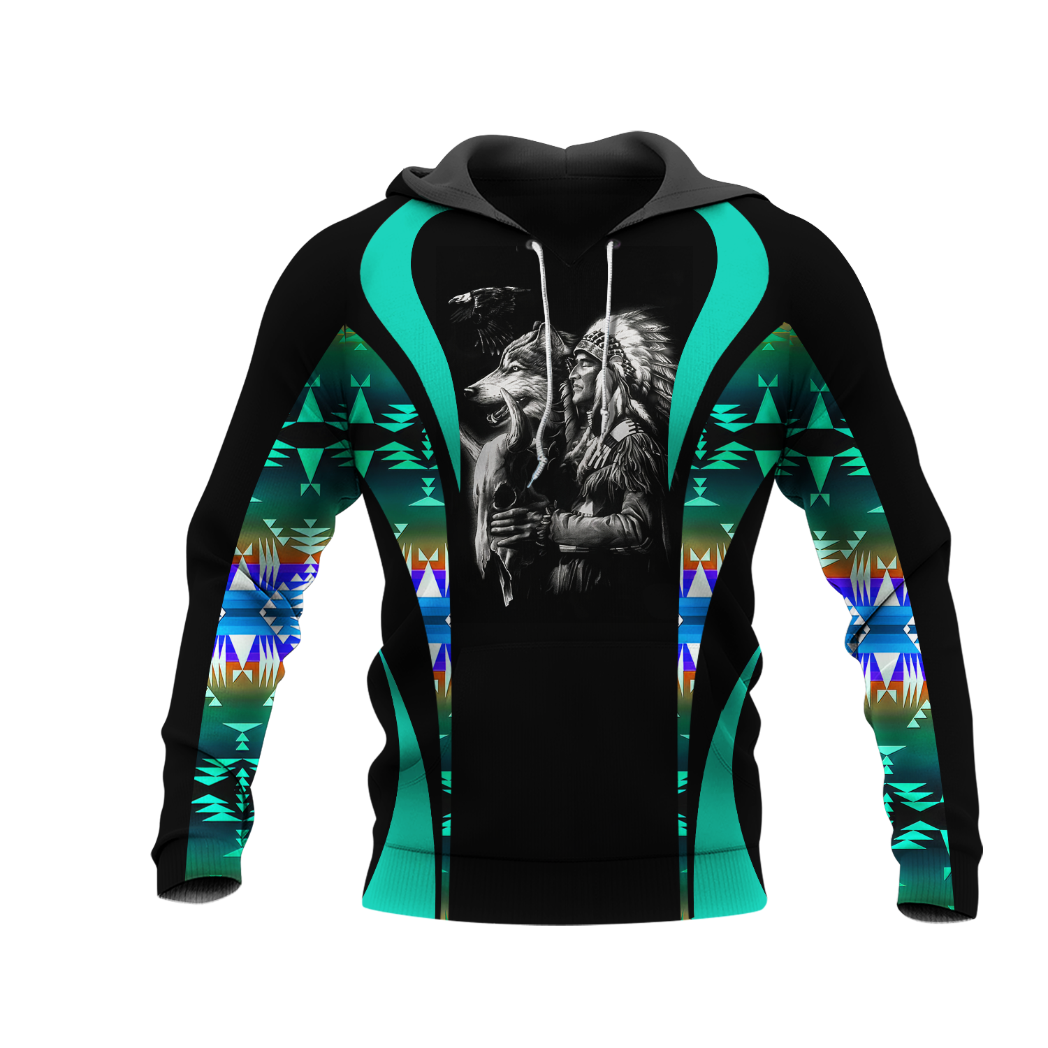 HD0011572 Pattern Native Pride 3D Hoodie