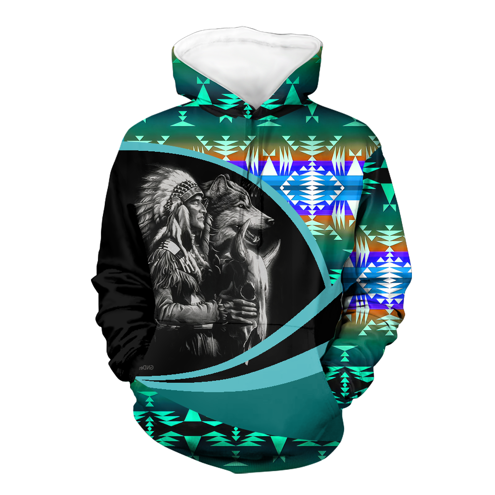 HD0011513 Pattern Native Pride 3D Hoodie