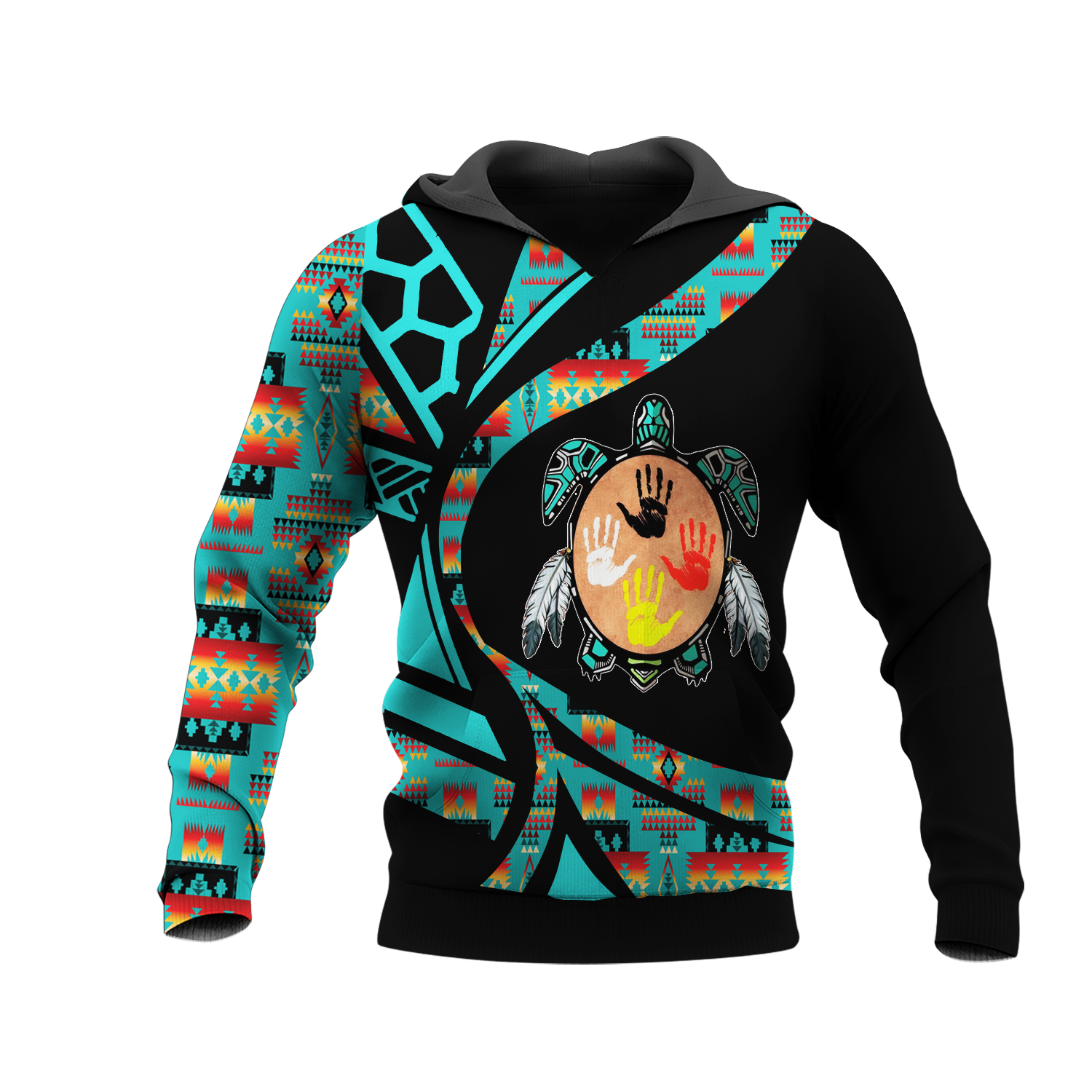 HD0012424 Pattern Native Pride 3D Hoodie