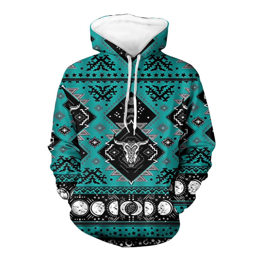 HD000118 Native American Pride  3D Hoodie