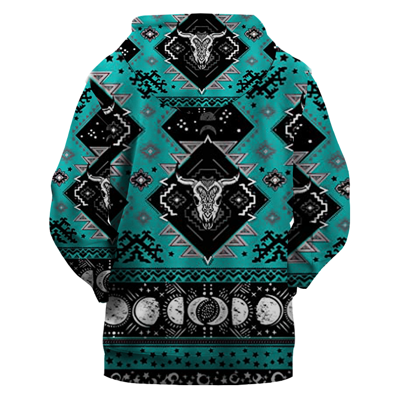 HD000118 Native American Pride  3D Hoodie