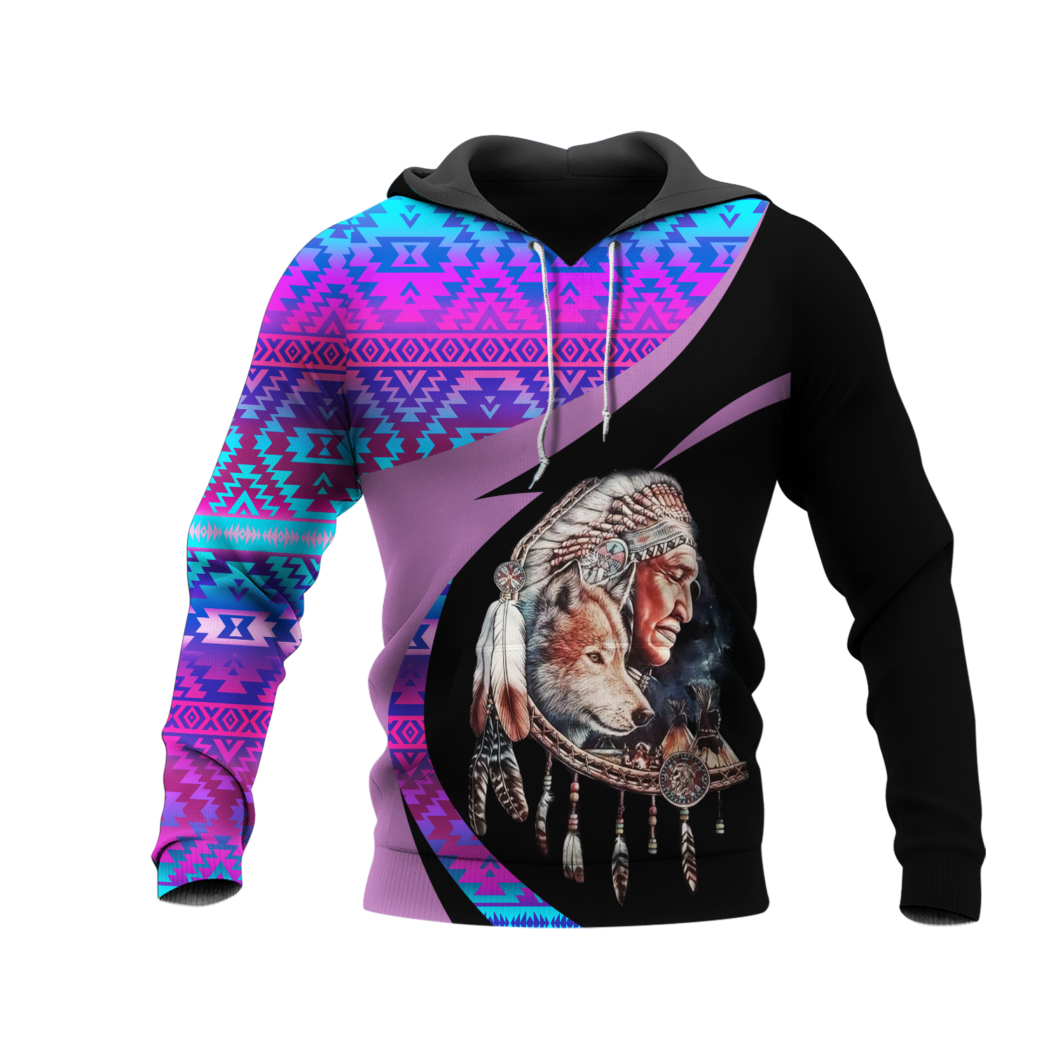 HD0011313 Pattern Native Pride 3D Hoodie
