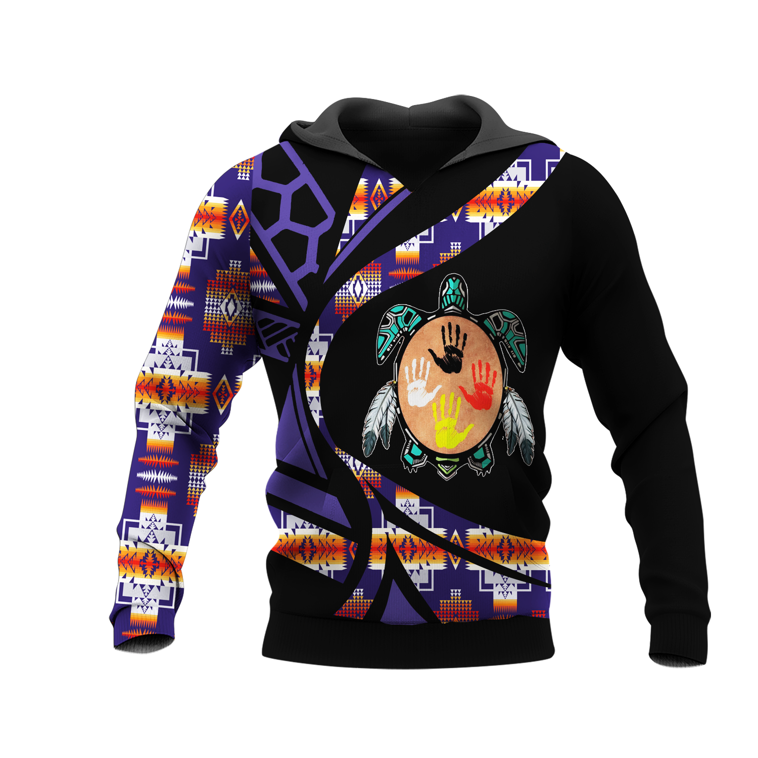 HD0012425 Pattern Native Pride 3D Hoodie