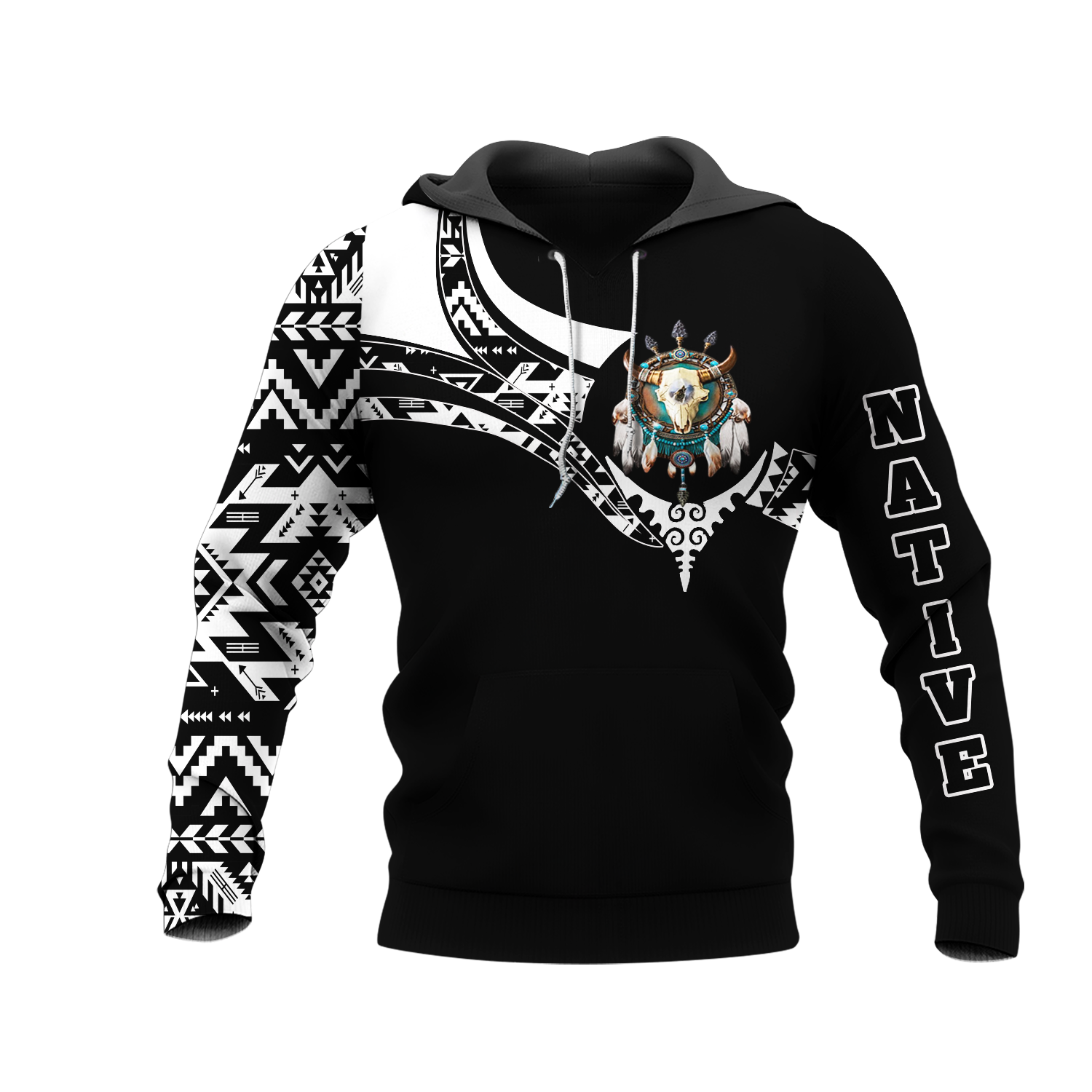 HD0012490 Pattern Native Pride 3D Hoodie