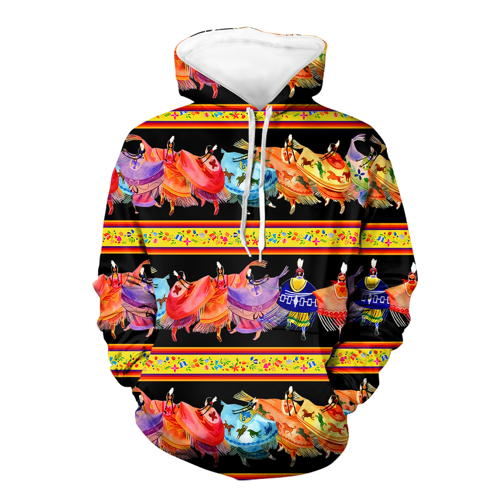 HD000265 Pattern Native Pride 3D Hoodie