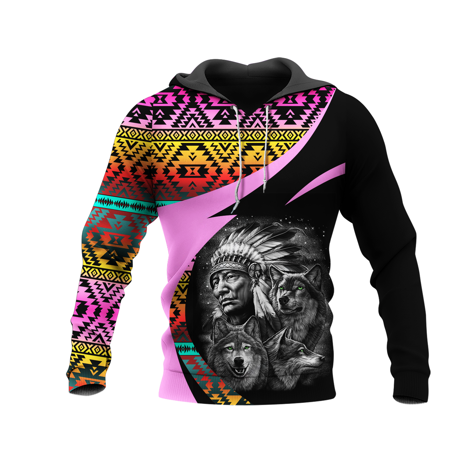 HD0011315 Pattern Native Pride 3D Hoodie