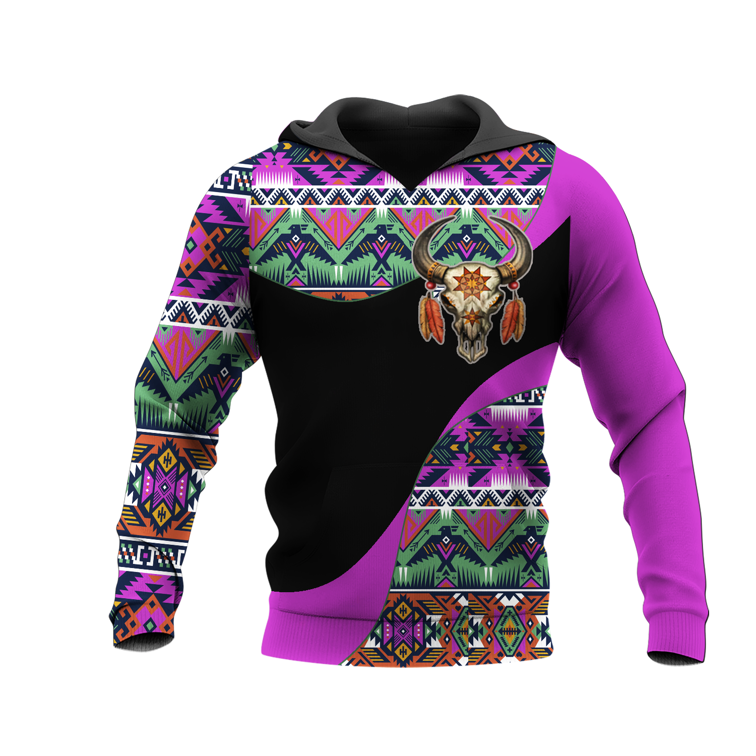 HD0012033 Pattern Native Pride 3D Hoodie