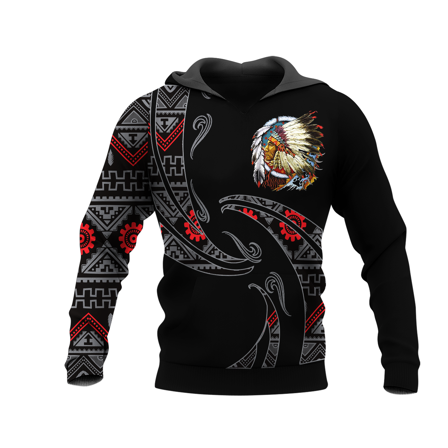 HD0012399 Pattern Native Pride 3D Hoodie