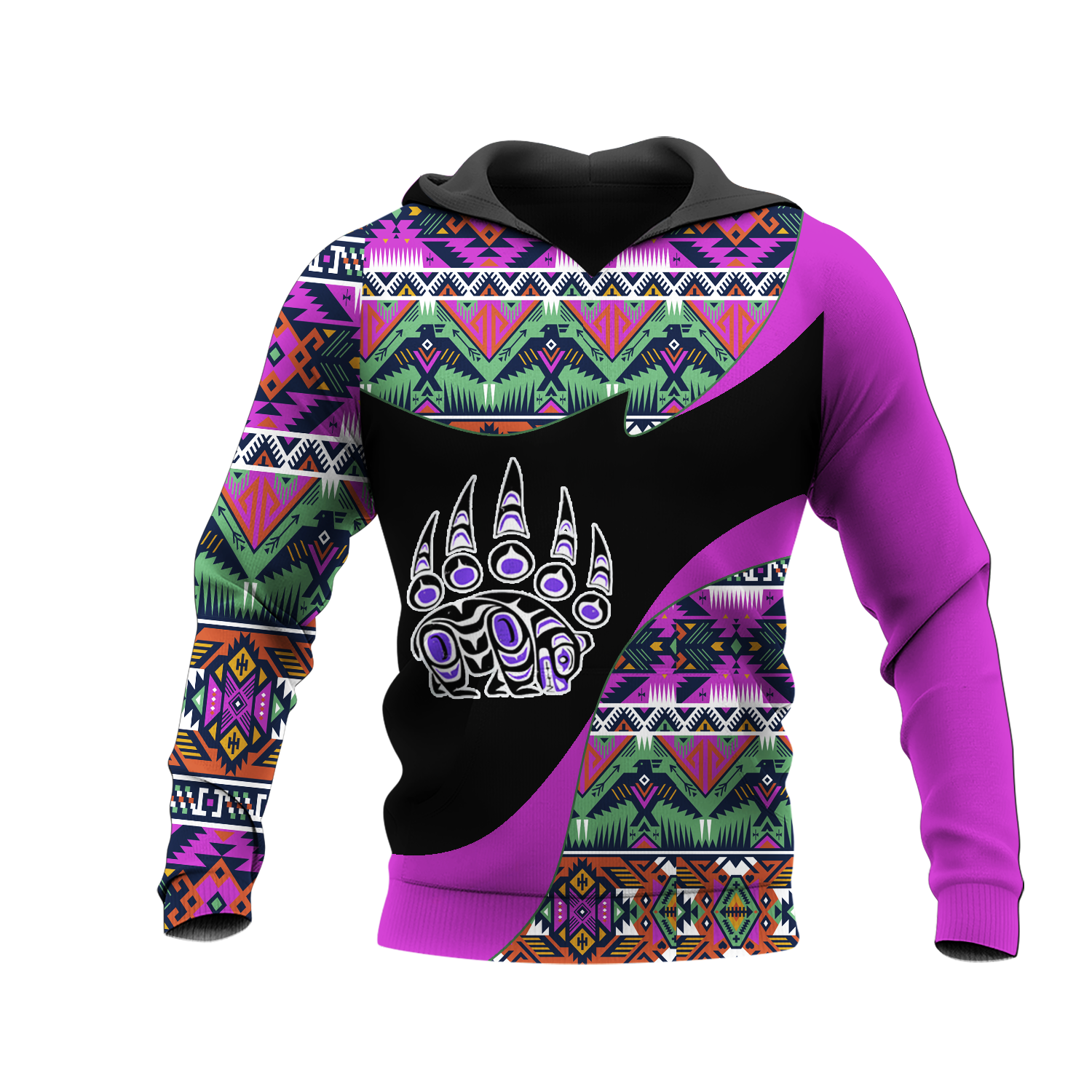 HD0012034 Pattern Native Pride 3D Hoodie