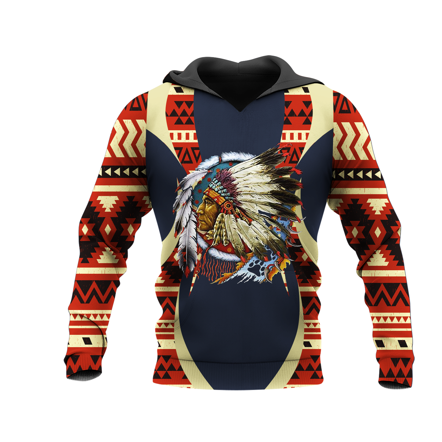 HD0012199 Pattern Native Pride 3D Hoodie