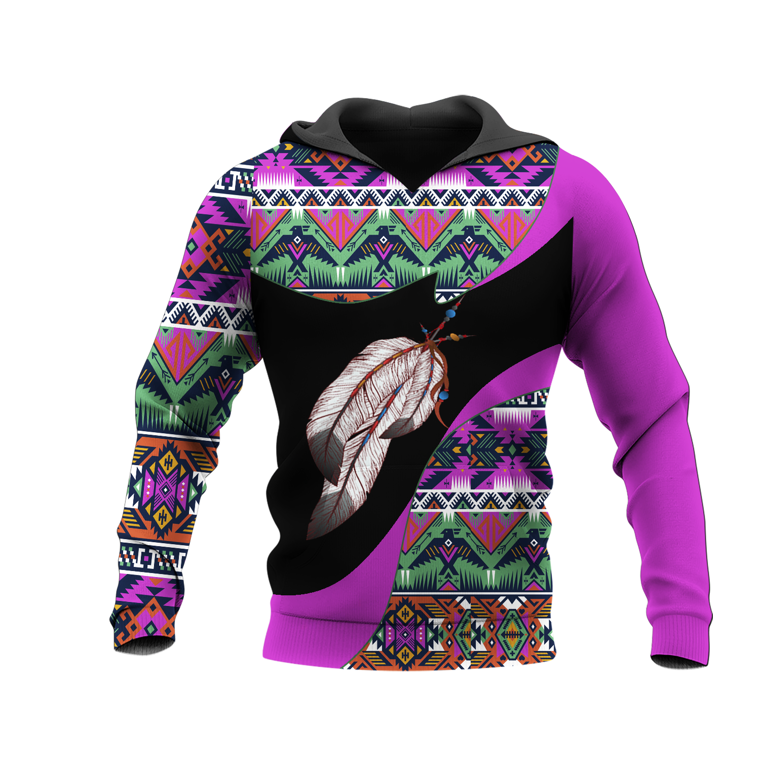 HD0012036 Pattern Native Pride 3D Hoodie