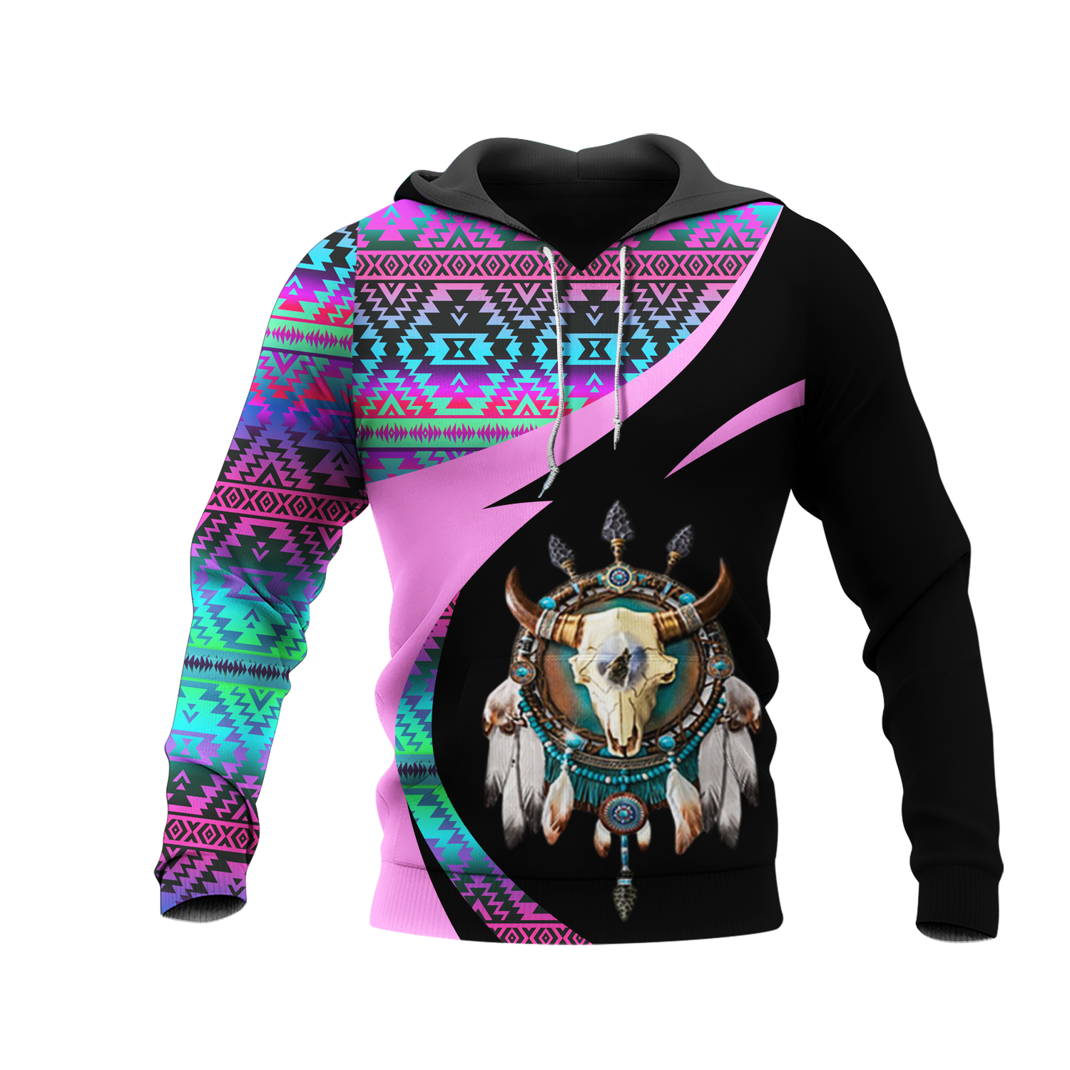 HD0011322  Pattern Native Pride 3D Hoodie