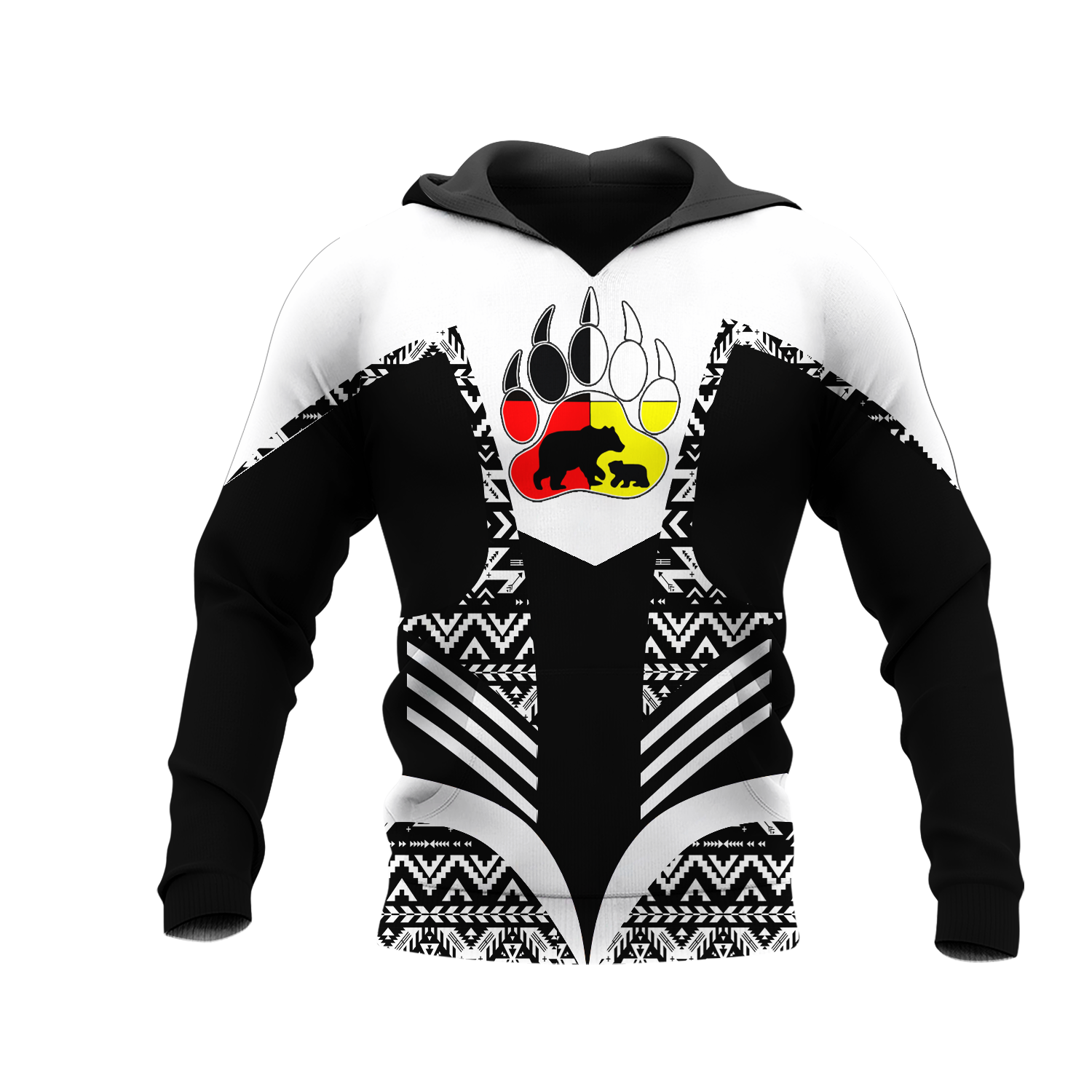 HD001166 Pattern Native Pride 3D Hoodie
