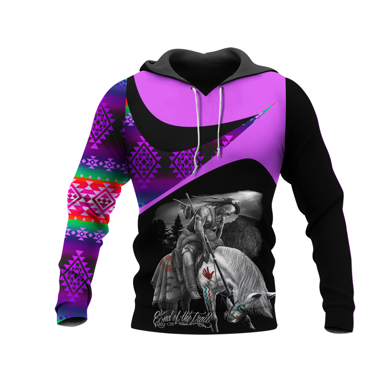 HD0011406  Pattern Native Pride 3D Hoodie