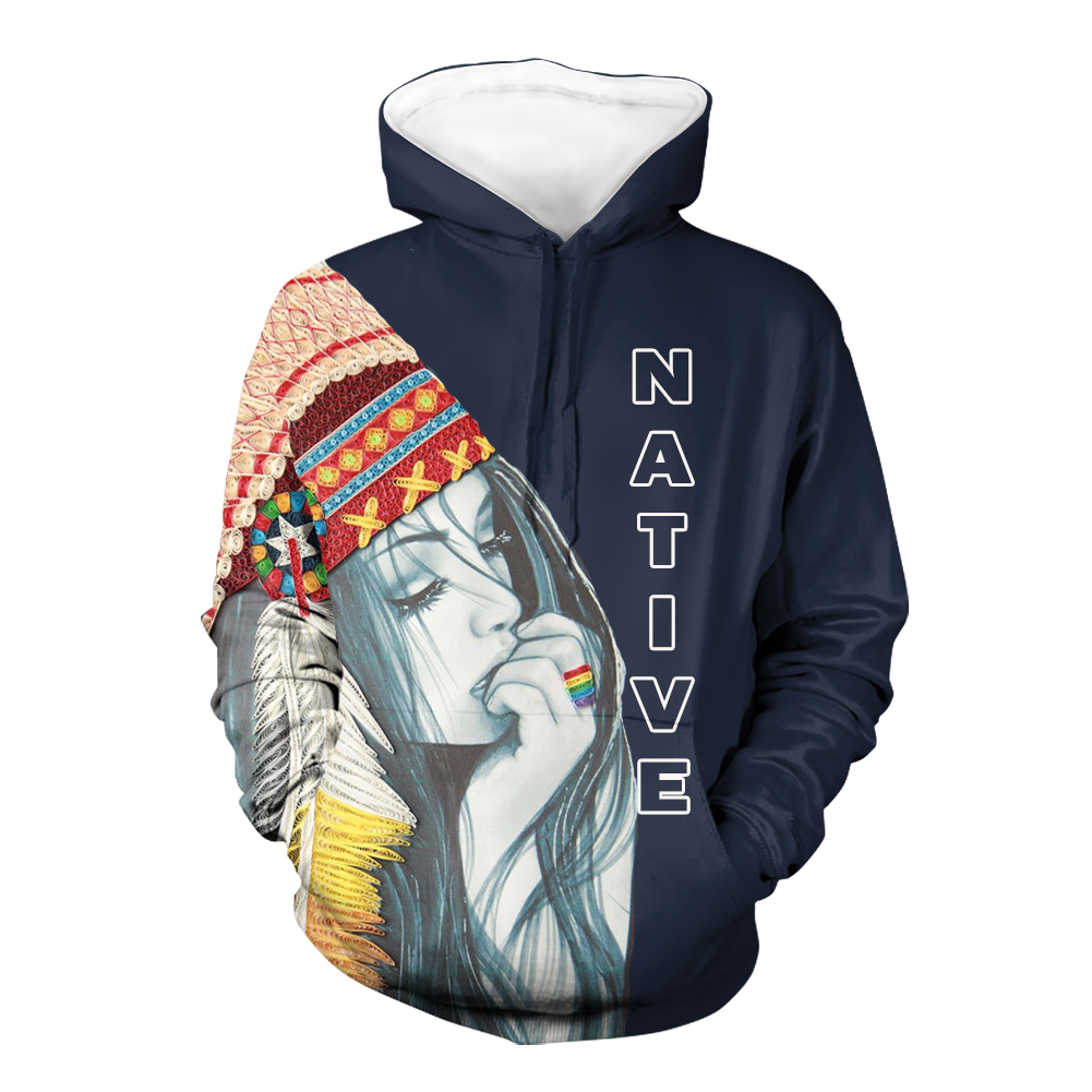 HD0012260 Pattern Native Pride 3D Hoodie