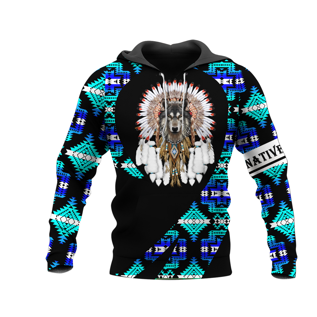 HD000268 Pattern Native Pride 3D Hoodie