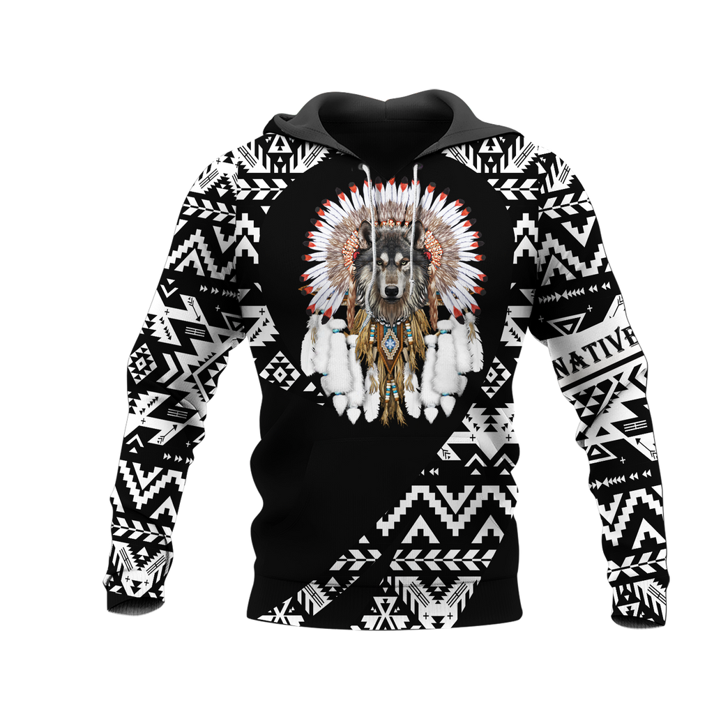 HD000267 Pattern Native Pride 3D Hoodie