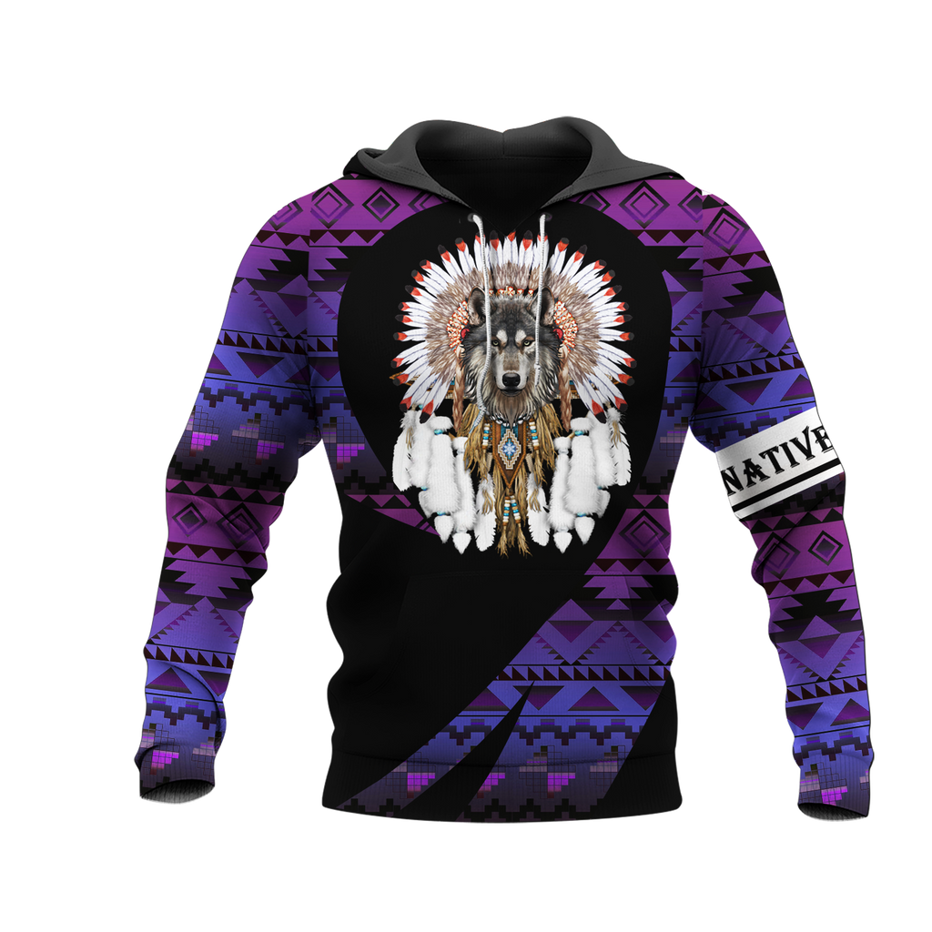 HD000266 Pattern Native Pride 3D Hoodie