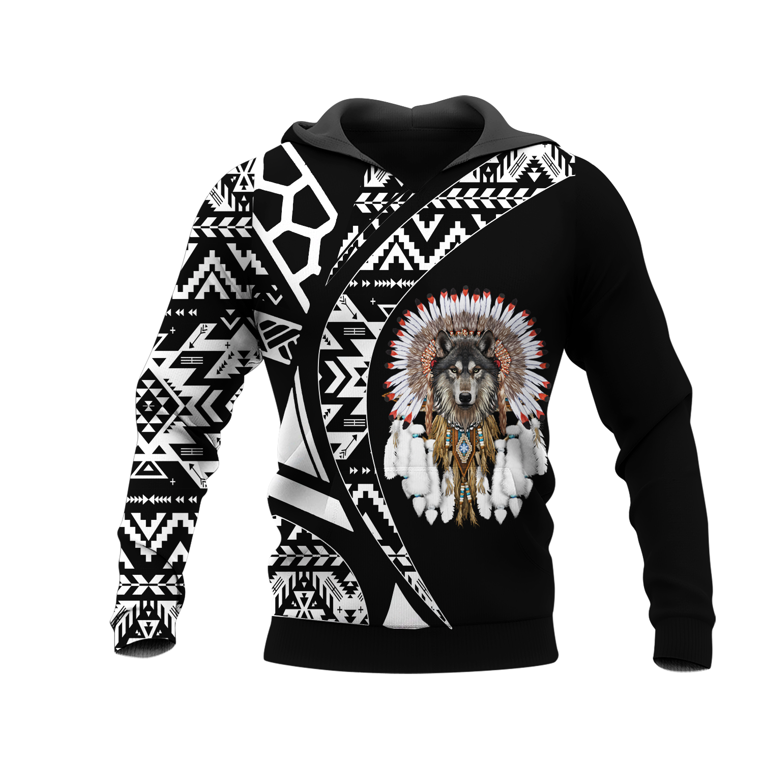 HD0012441  Pattern Native Pride 3D Hoodie