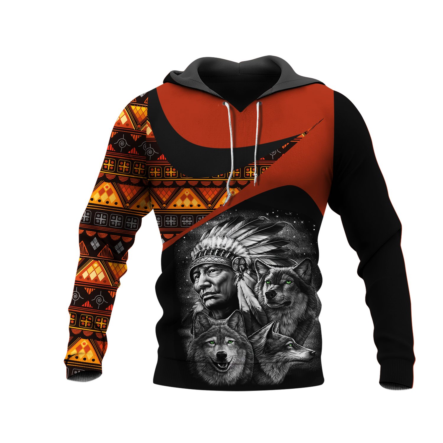 HD0011460 Pattern Native Pride 3D Hoodie