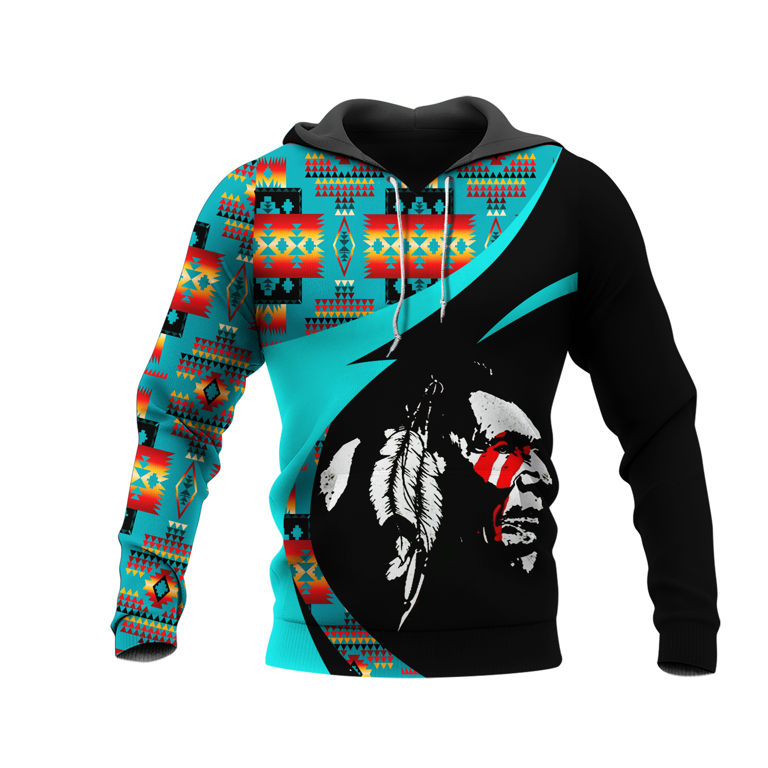 HD0011331  Pattern Native Pride 3D Hoodie