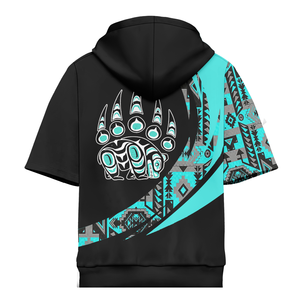 HD0012357 Pattern Native Pride 3D Short  Hoodie