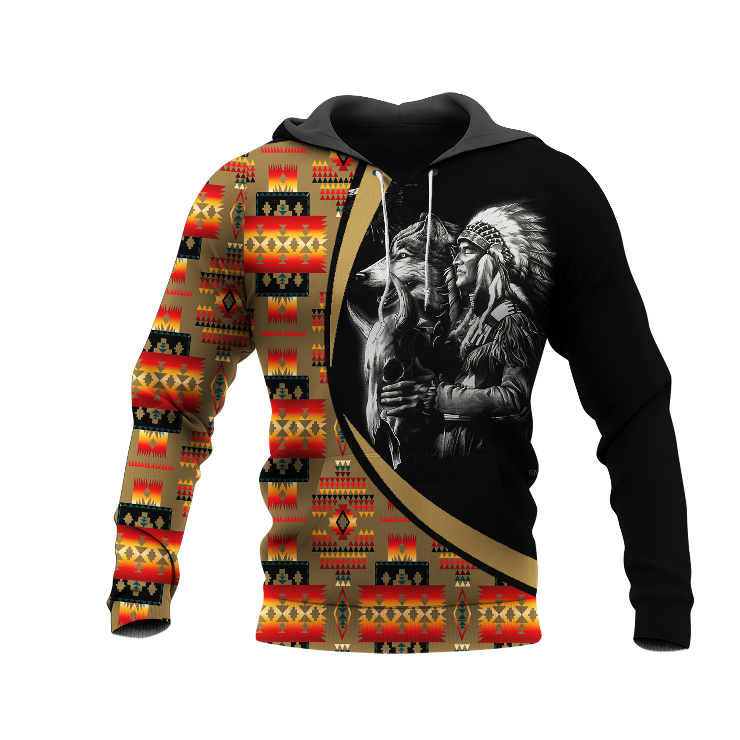 HD0011586 Pattern Native Pride 3D Hoodie