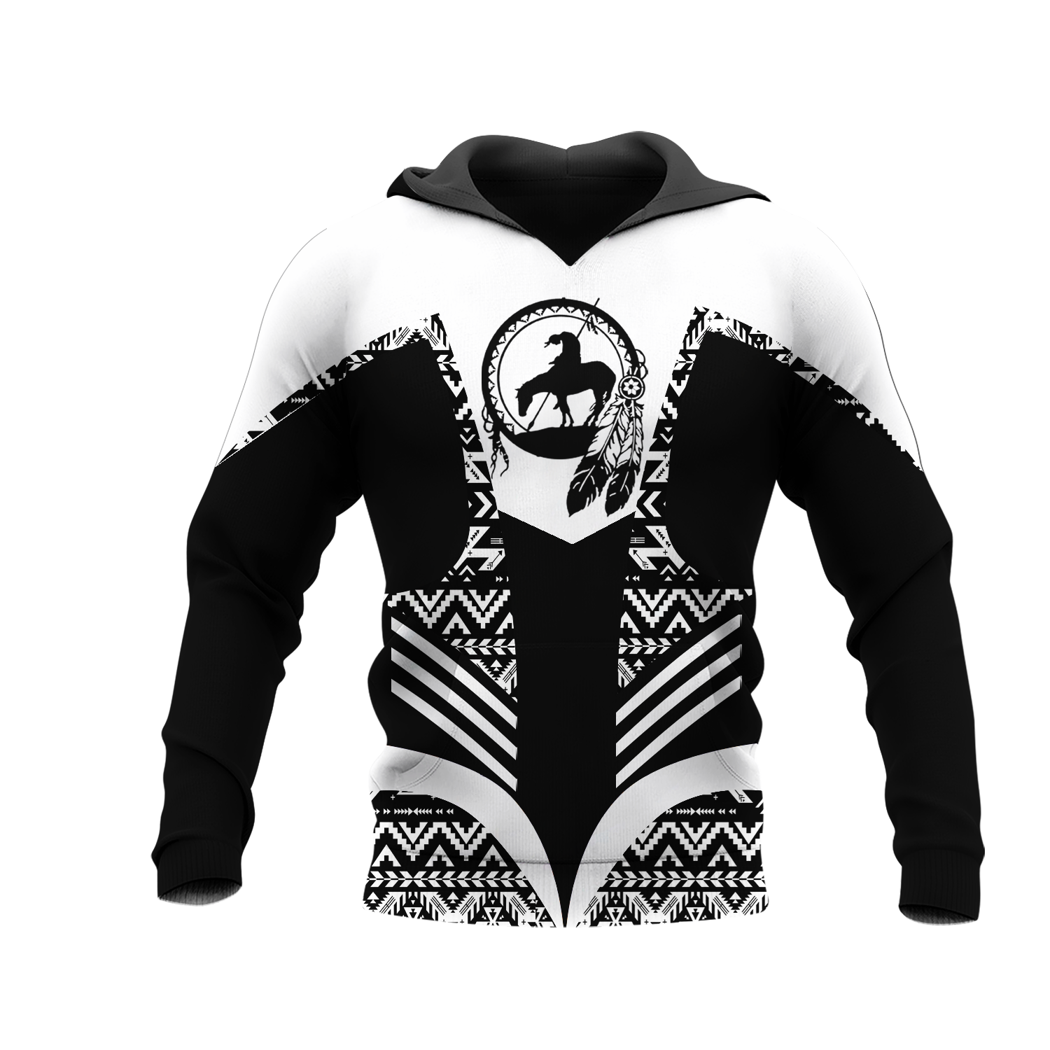 HD001167 Pattern Native Pride 3D Hoodie