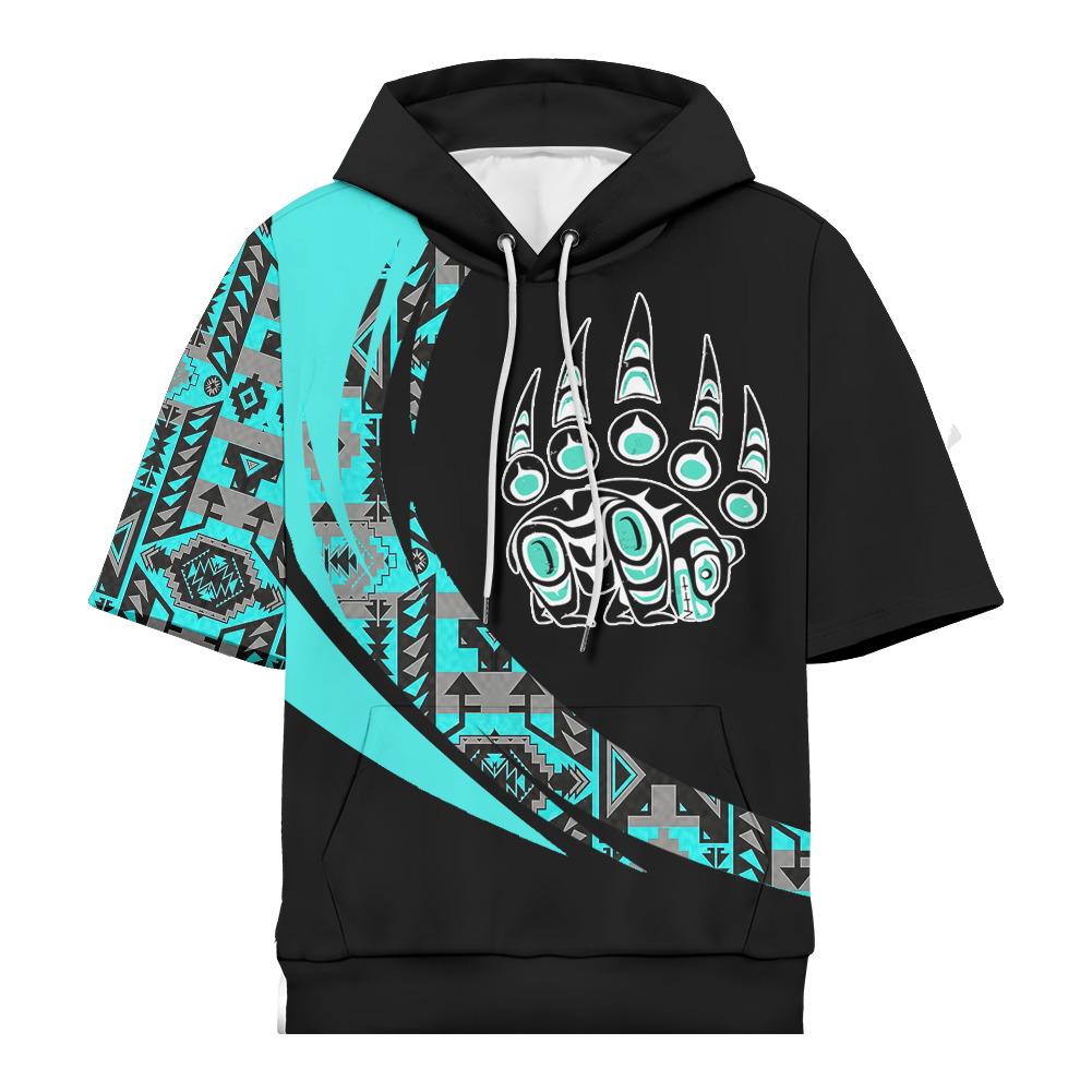 HD0012357 Pattern Native Pride 3D Short  Hoodie