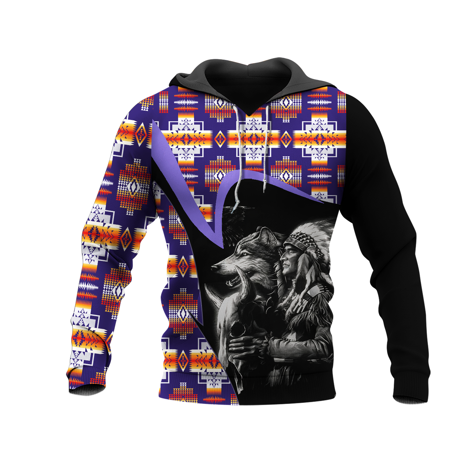 HD0011520 Pattern Native Pride 3D Hoodie