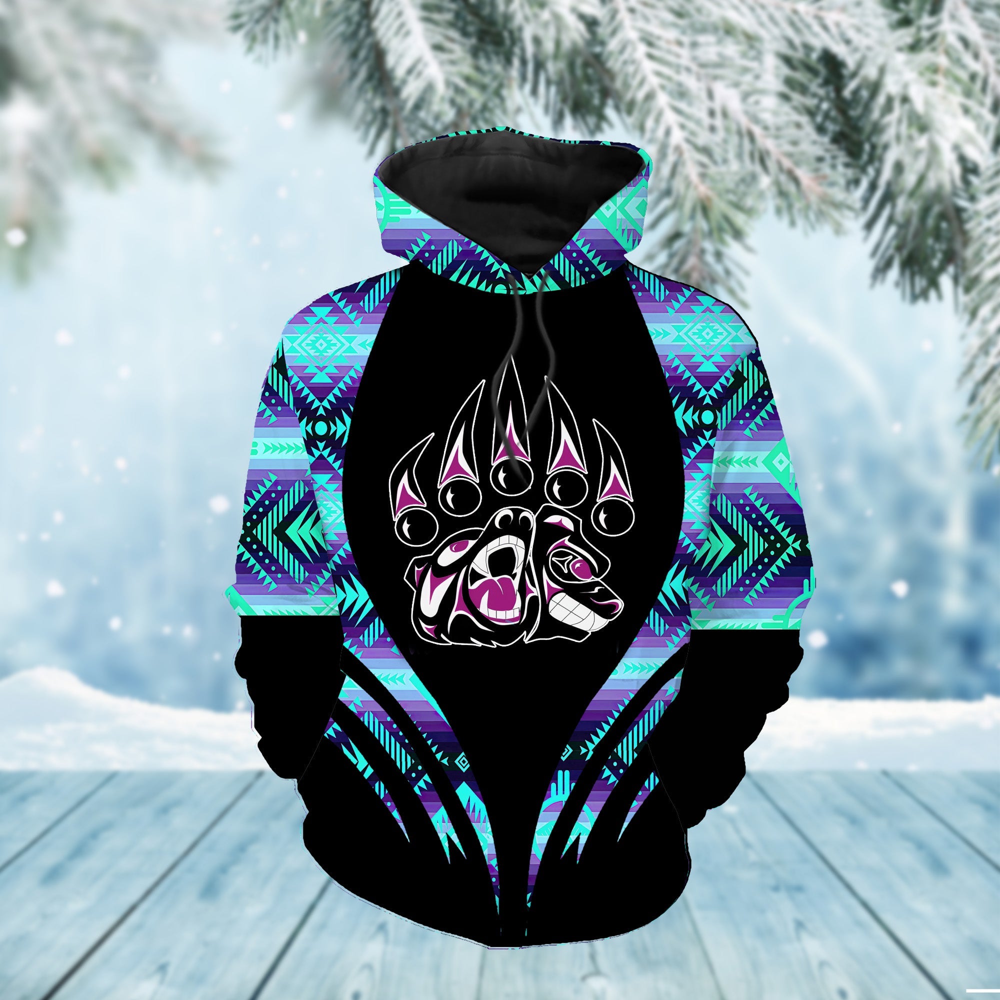 HD0011781 Pattern Native Pride 3D Hoodie