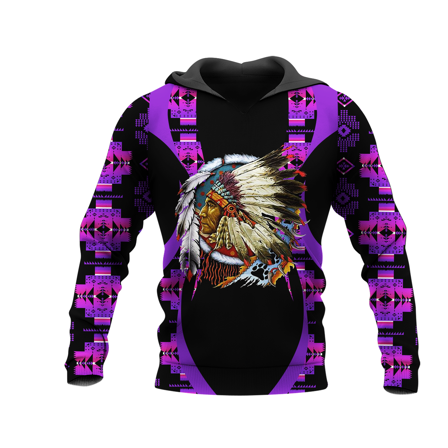 HD0012213  Pattern Native Pride 3D Hoodie