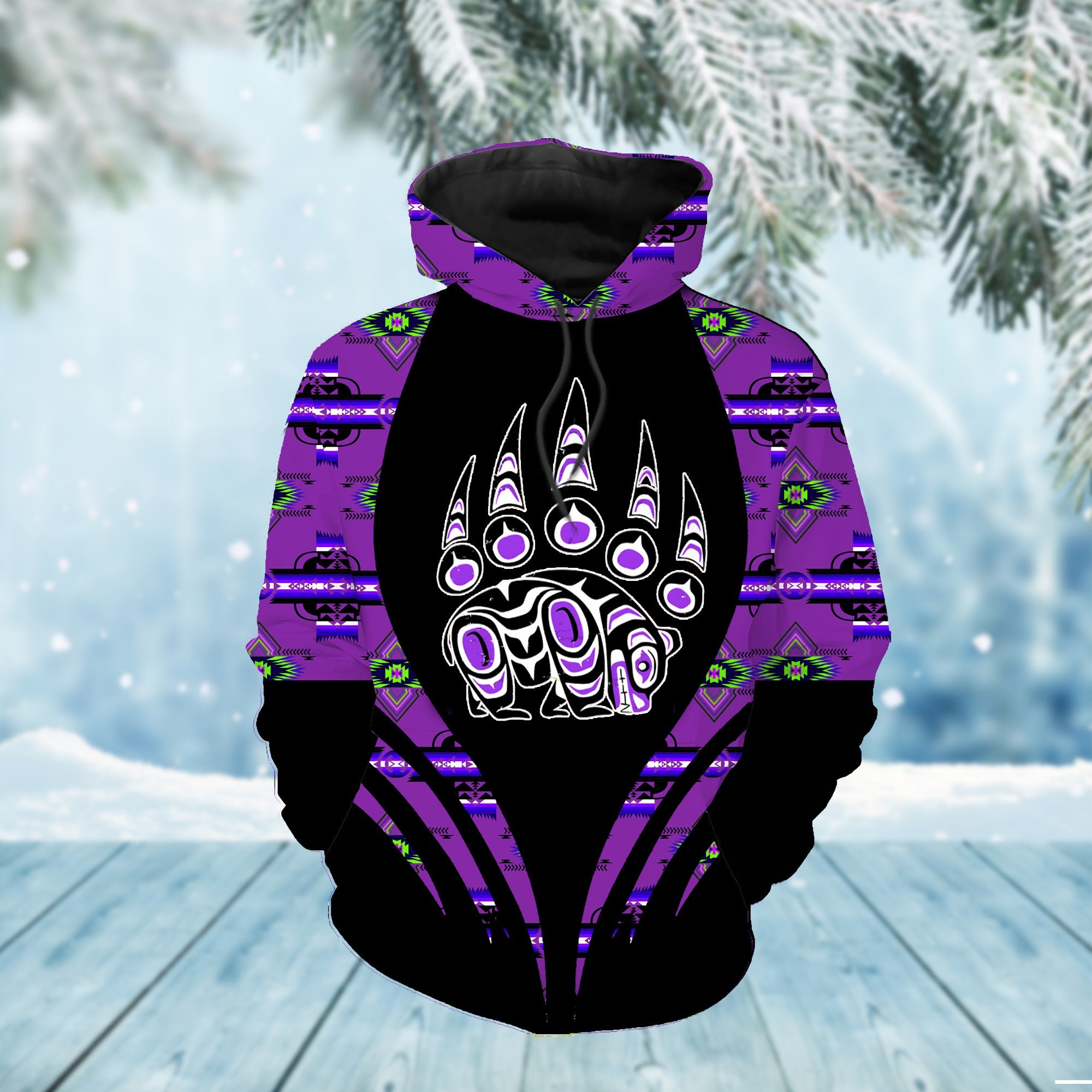 HD0011784 Pattern Native Pride 3D Hoodie
