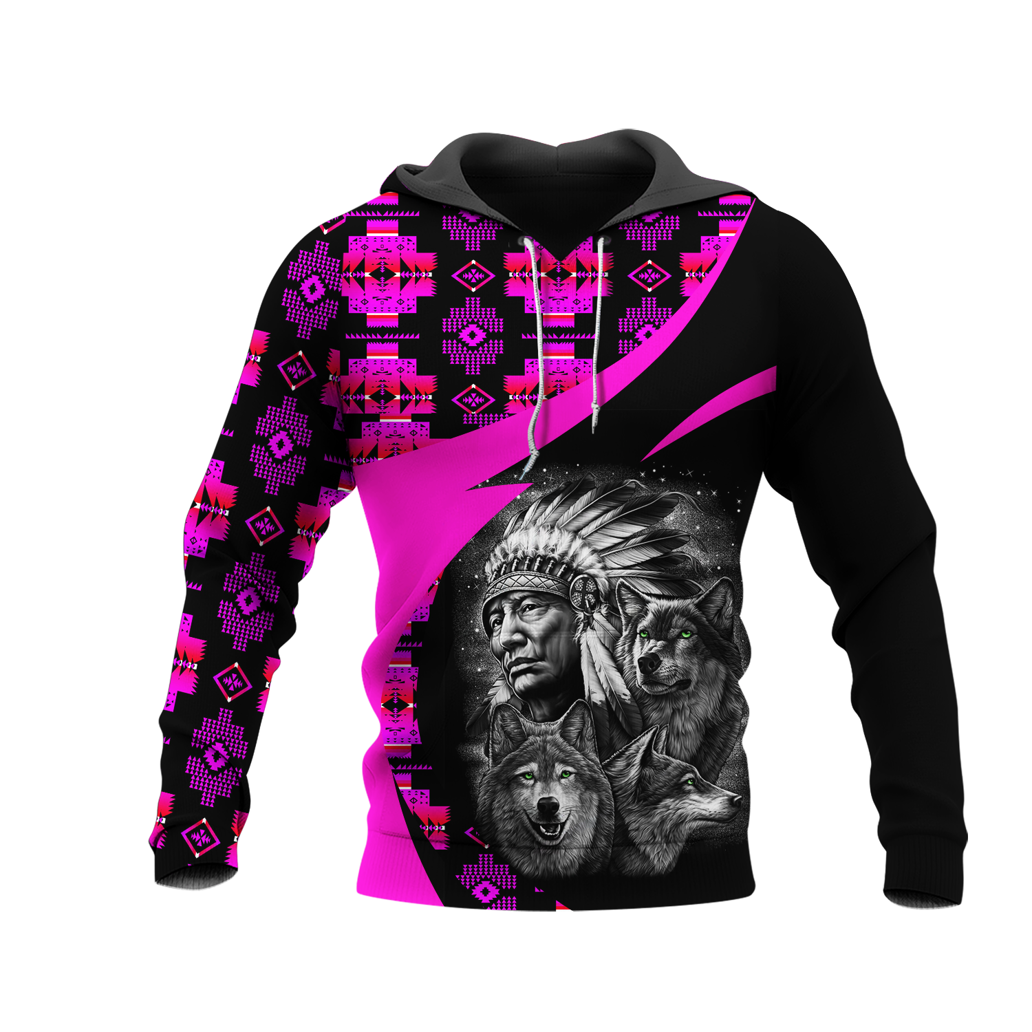 HD0011364 Pattern Native Pride 3D Hoodie