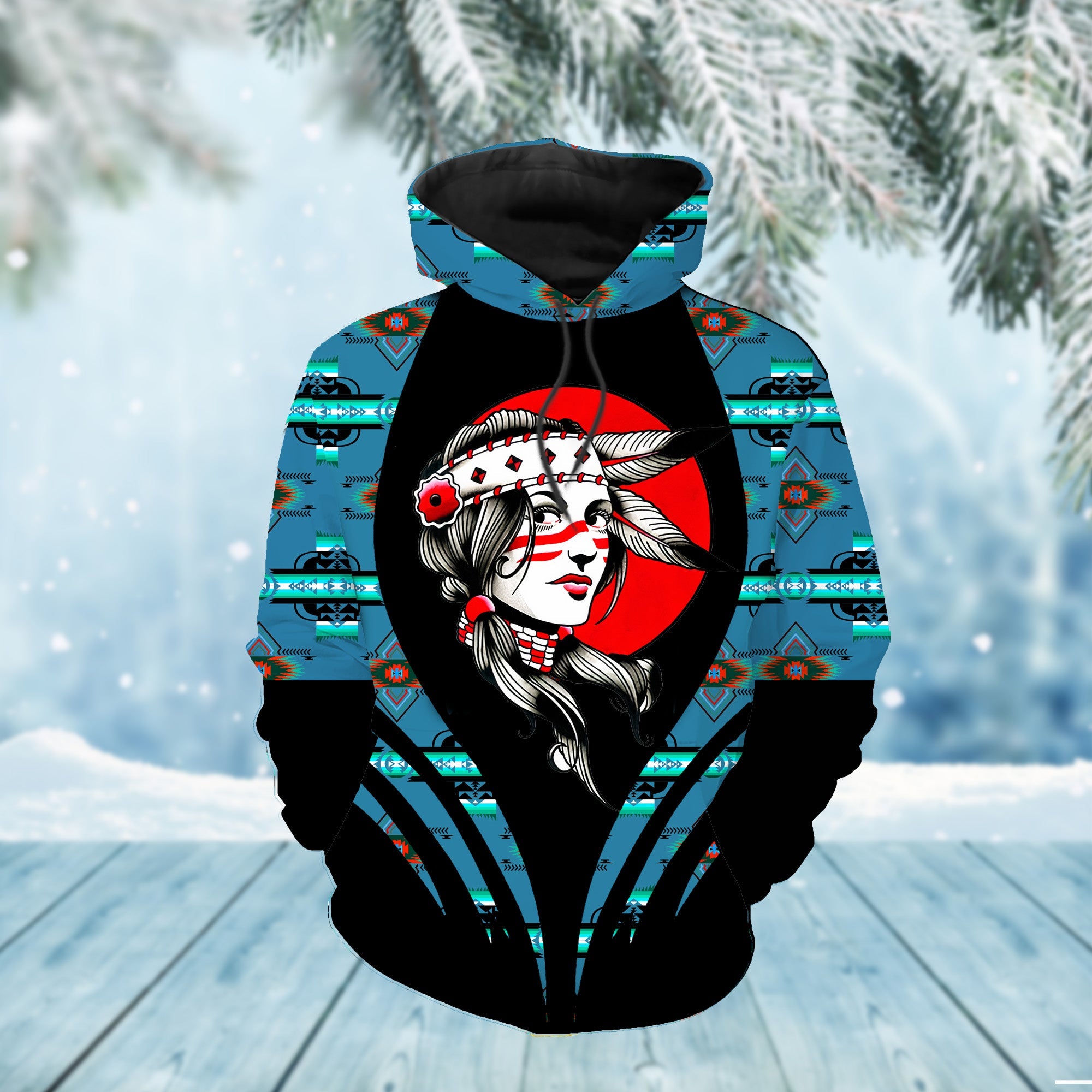 HD0011794 Pattern Native Pride 3D Hoodie