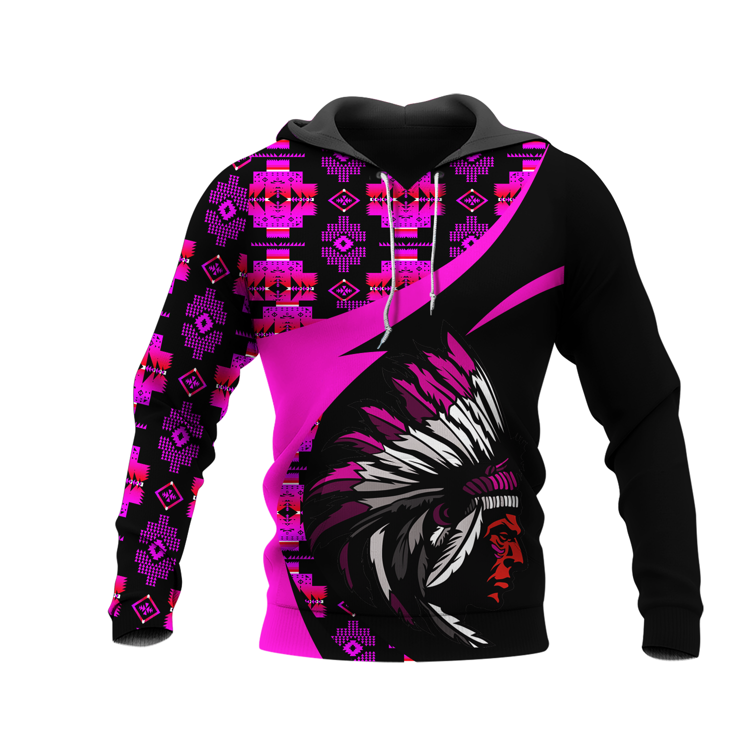 HD0011366  Pattern Native Pride 3D Hoodie