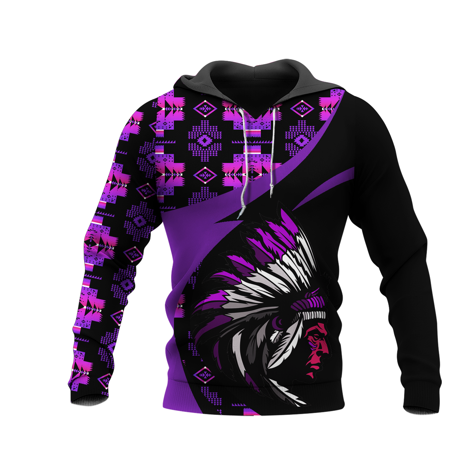 HD0011367  Pattern Native Pride 3D Hoodie