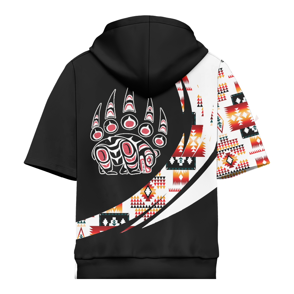HD0012358 Pattern Native Pride 3D Short  Hoodie