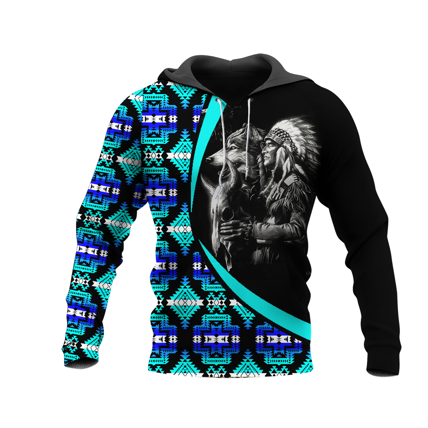 HD0011587 Pattern Native Pride 3D Hoodie