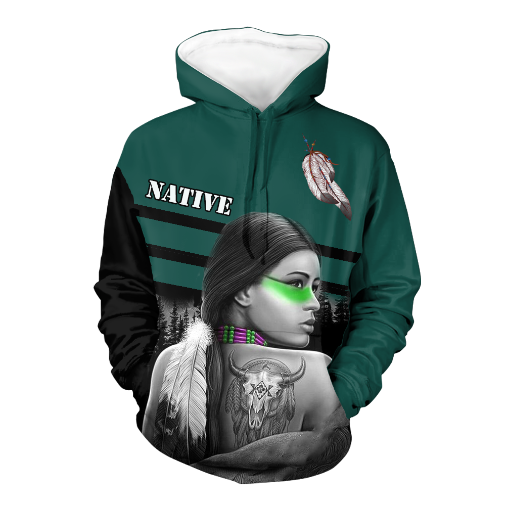 HD0012529 Pattern Native Pride 3D Hoodie