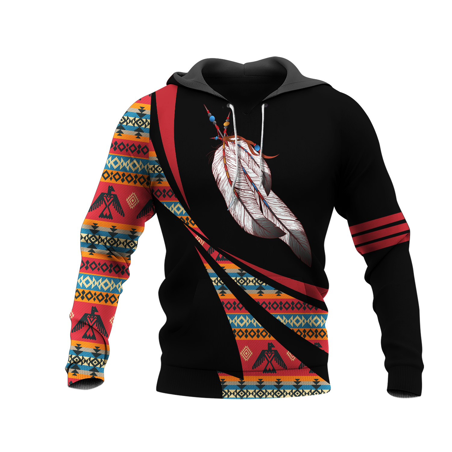 HD0012042 Pattern Native Pride 3D Hoodie