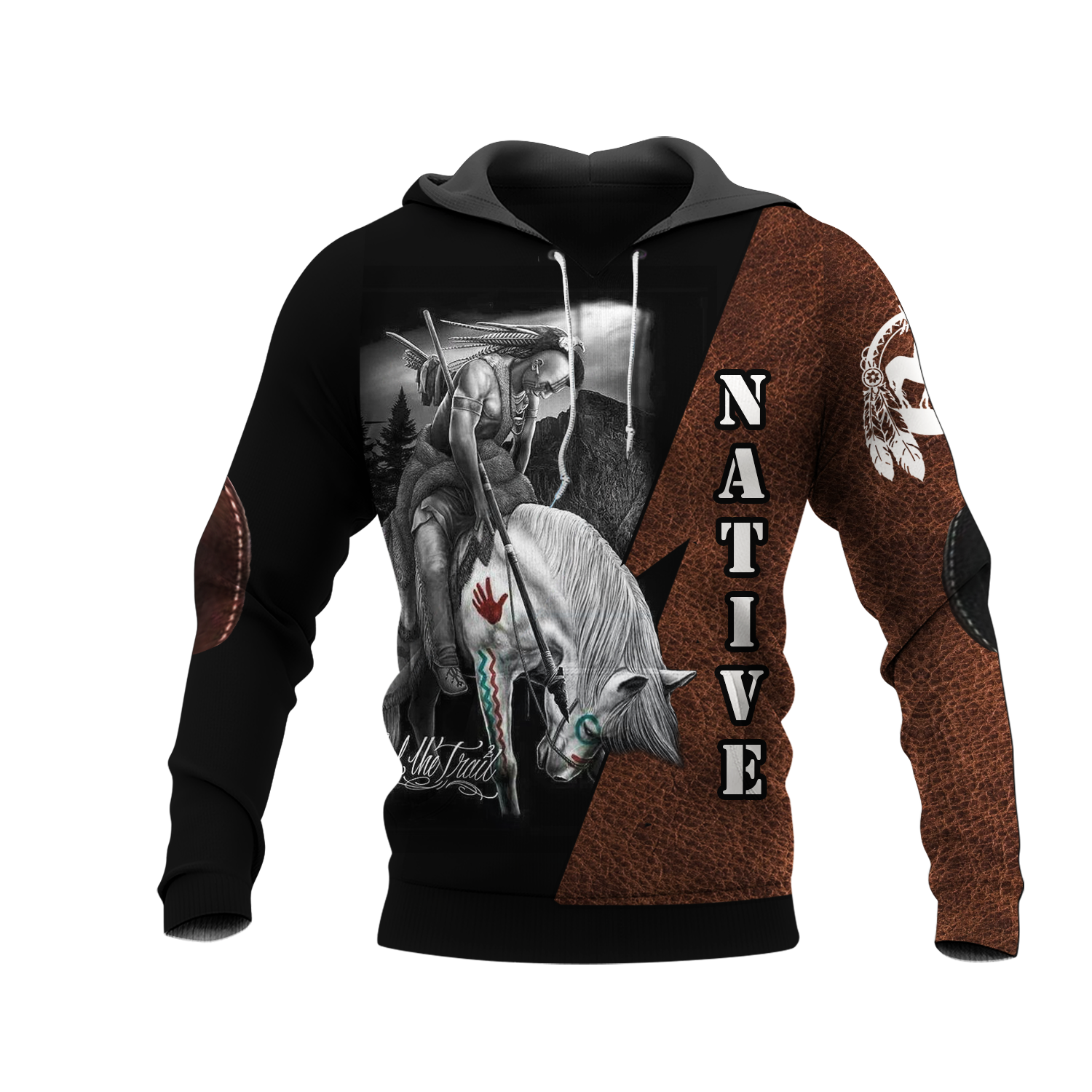 HD000146 Native American Pride  3D Hoodie
