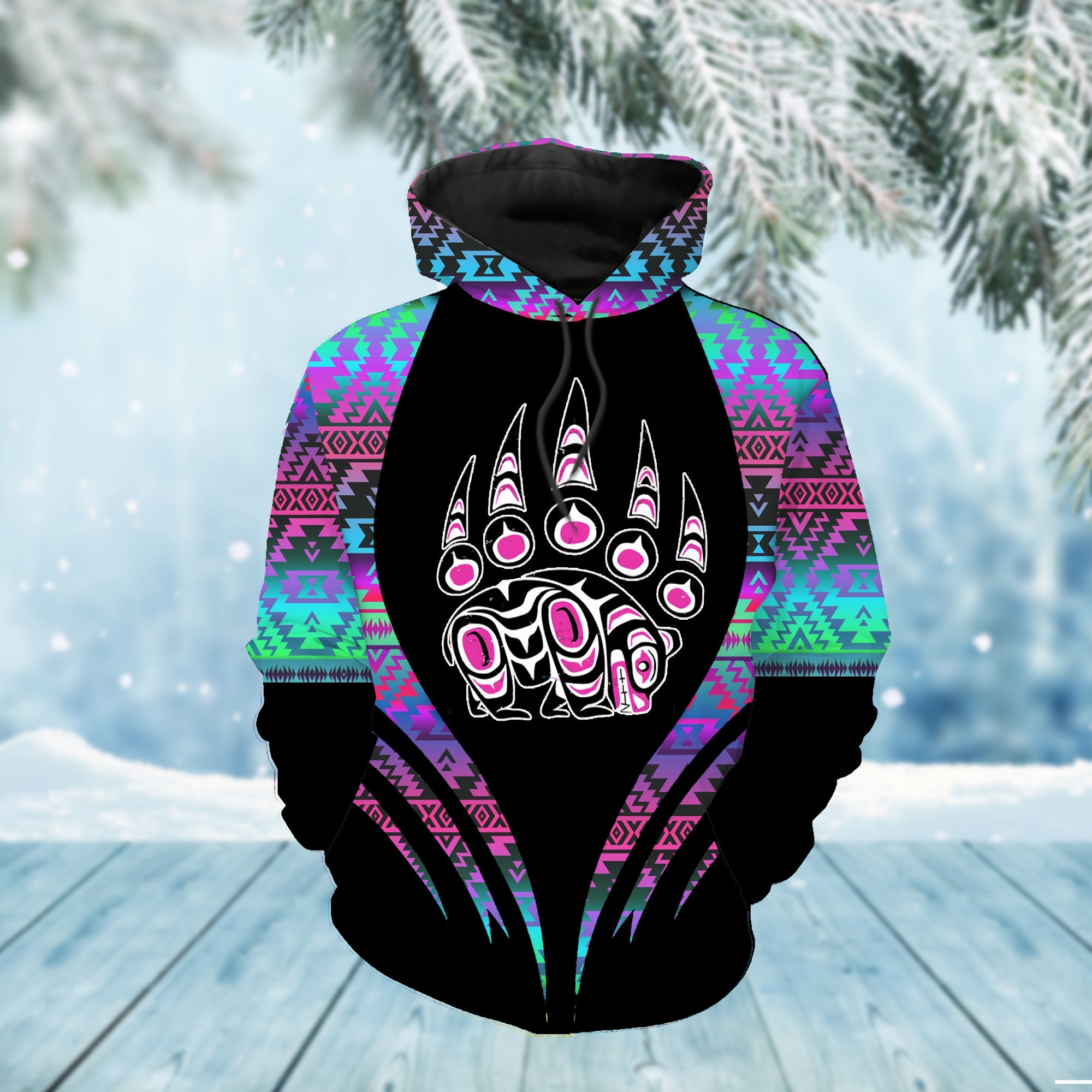 HD0011788 Pattern Native Pride 3D Hoodie